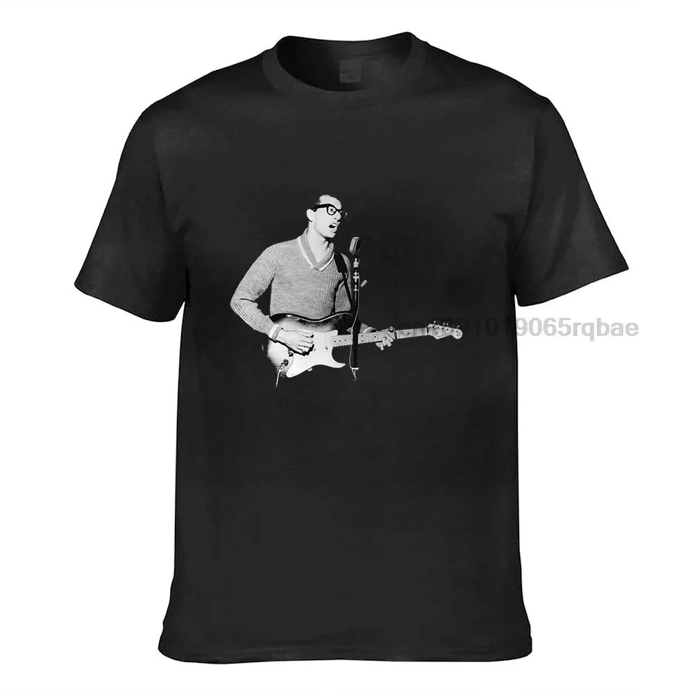 Charles Hardin Holley Buddy Holly Hand Screened Preshrunk 100 Cotton Tshirt