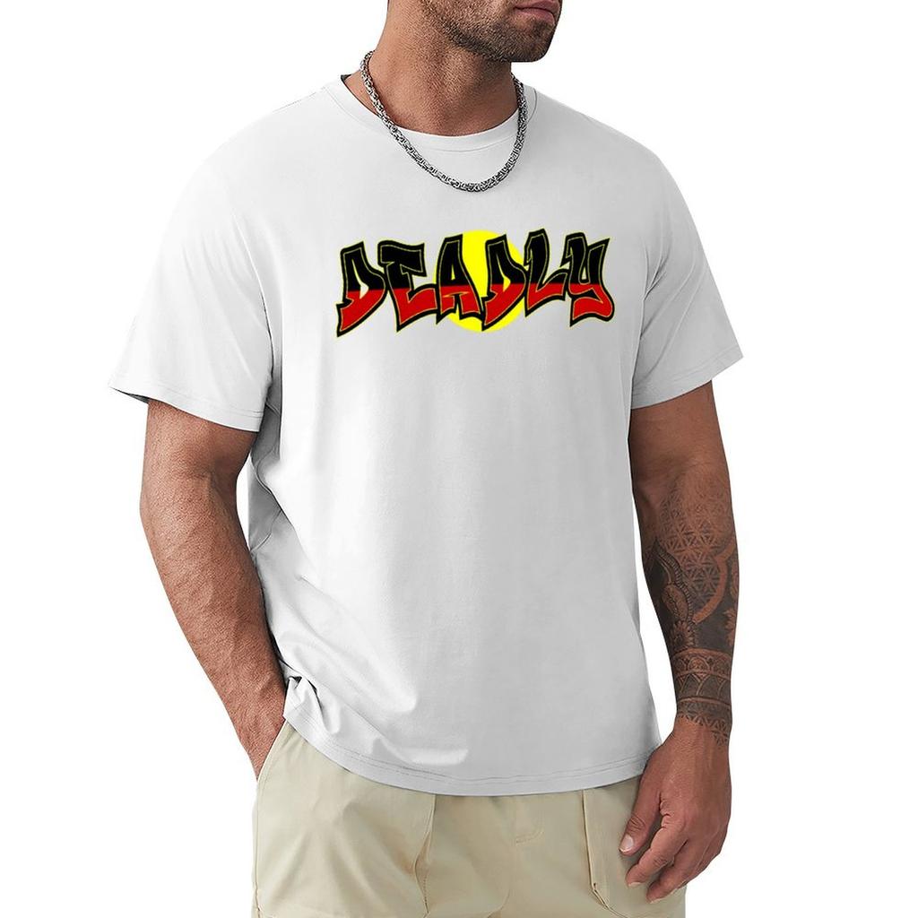 Aboriginal  DEADLY TShirt sublime Louboutins summer shirt oversized t shirts for men