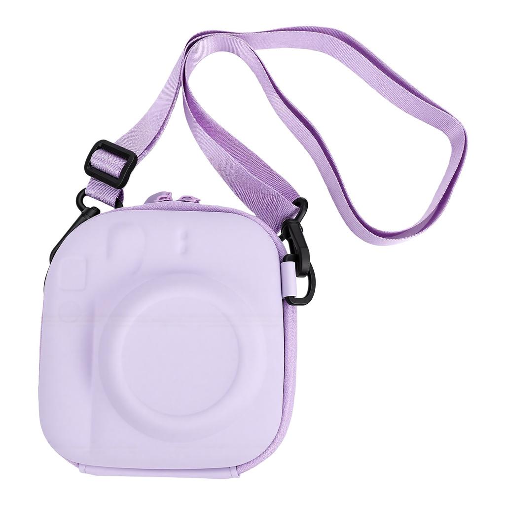 Geantă de transport protectoare pentru aparat foto instant, compatibilă cu Fujifilm Instax Mini 13 12, geantă portabilă cu curea de umăr, din EVA dur, pentru depozitare