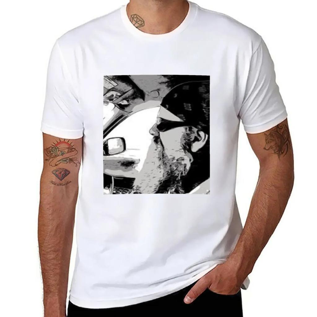 Cruising the Highway T-Shirt Vintage Clothes Aesthetic Clothes Mens White T Shirts