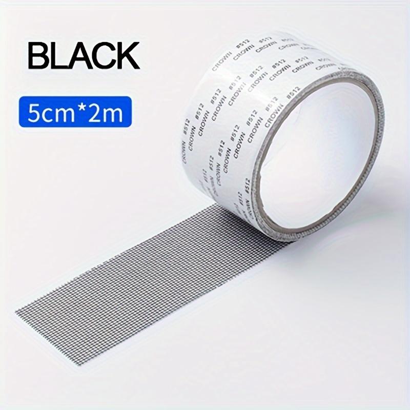 1 Roll of Magic Window Screen Repair Hole Velcro Tape Easy Apply Mosquito Proof DIY Netting Hole Patch Screen Repair Subsidy