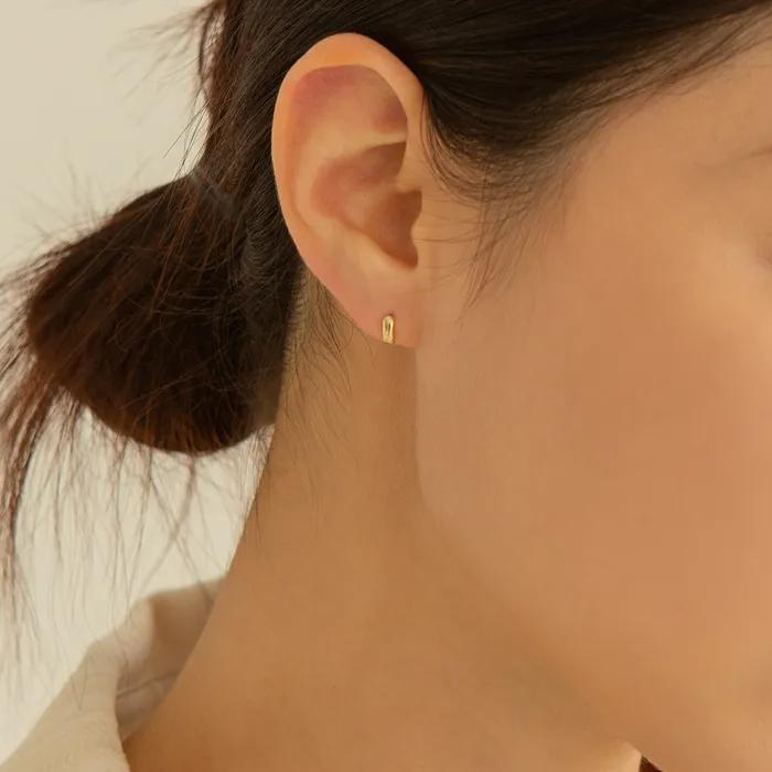 14k Mini Bean Piercing (14k Gold) LFP13