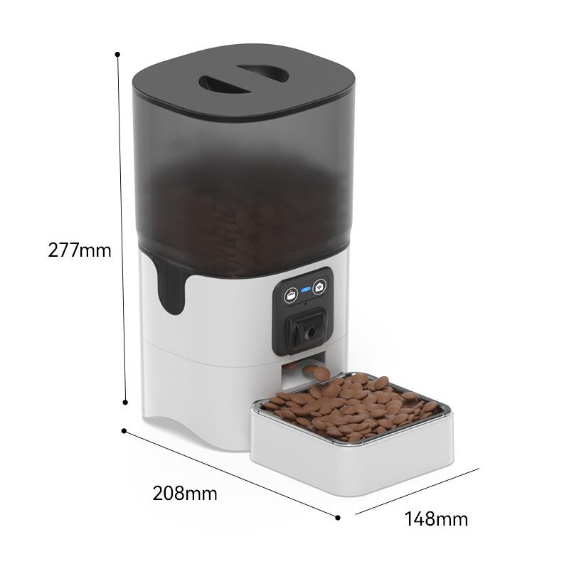 

Pet feeder Automatic pet intelligent feeder Voice video surveillance Intercom pet remote feeder US standard