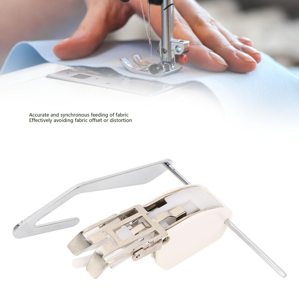 3pcs Open Toe Walking Foot Adjustable Guide Professional Grade Quilting Foot 7mm Width Universal Fit Walking Presser Foot