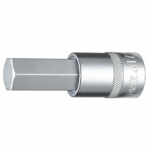 TONE Hexagonal Socket, 4H-17, 12.7mm (1/2") Drive, 17mm Width