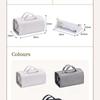 Stylish Large Capacity Waterproof Travel Cosmetic Bag with 4 In 1 Detachable Compartments for Makeup and Toiletries Storage