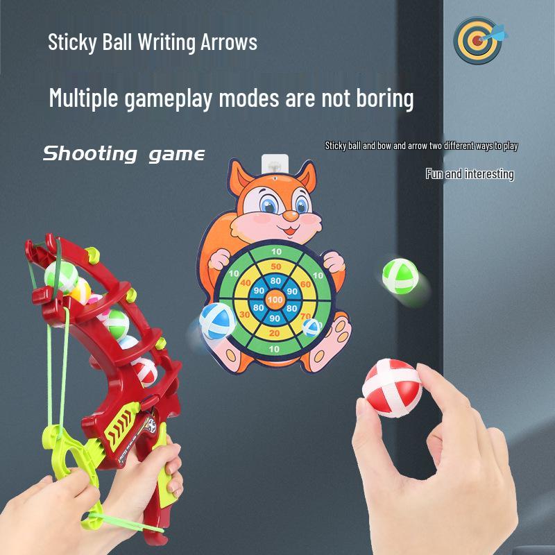Children's Sticky Target Ball Dartboard: Parent-Child Interactive Educational Toy