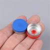 100pcs Medical Vial Cap Aluminum Cap Medical Bottle Cap OD 20mm Diameter Aluminum Flip Off Cap