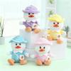 Crossbody Duck Plush Pendant Keychain - Cute Claw Machine Doll Ornament Toy