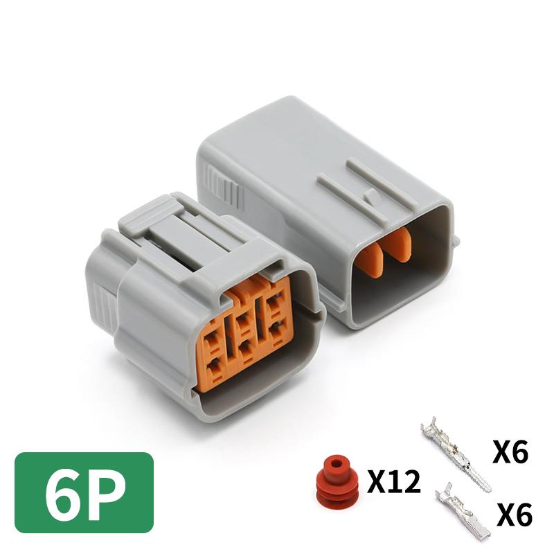5/10/100 sets 6195-0003 Sumitomo DL type 2Pautomotive waterproof connector fog lamp plug connector male female terminal sheath