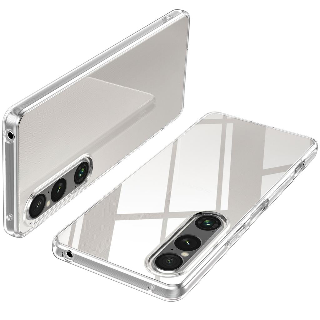 For Sony Xperia 1 VI Case Soft TPU Transparent Protective Phone Cover