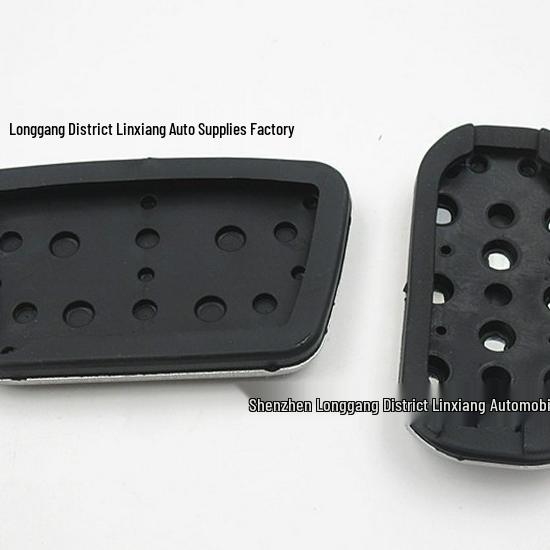 Passt für 08-18 Prado: Originalstil Edelstahl Anti-Rutsch Gas- und Bremspedale