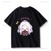 Anime Shirt Blue Archive Cosplay TShirt Boy Tee Girl Y2k Clothes Casual Cute Pattern Cotton Crew Neck Harajuku Takanashi Hoshino