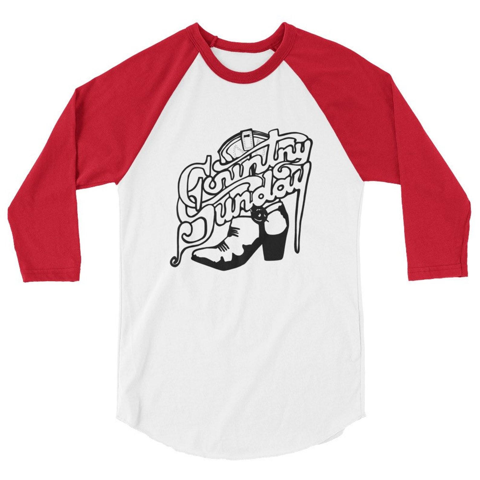 Country Sunday T-Shirt, Country Music, Outlaw Country, Retro, Hand Drawn Cowboy Boot, Retro Design, Sunday Morning Tee, 70s Country Design 2XL