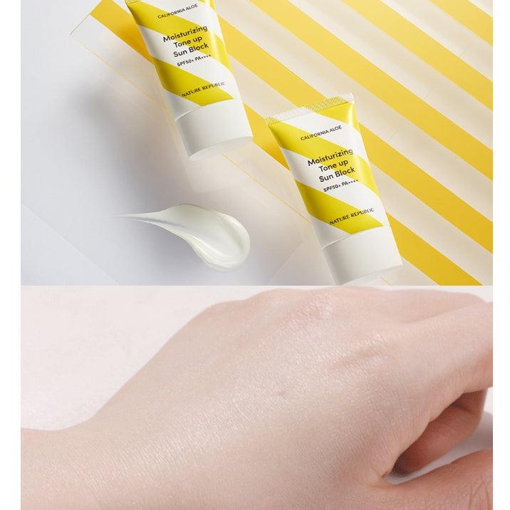 Nature Republic California Aloe Feuchtigkeitsspendender Sonnenschutz, 57 ml (SPF50+/PA++++)