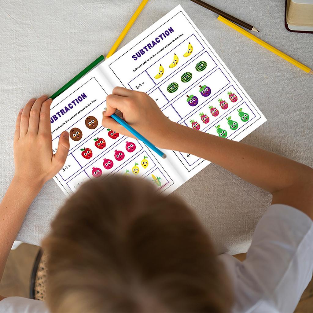 Children's Playground Numbers Practice Book, Early Learning Books For Kids