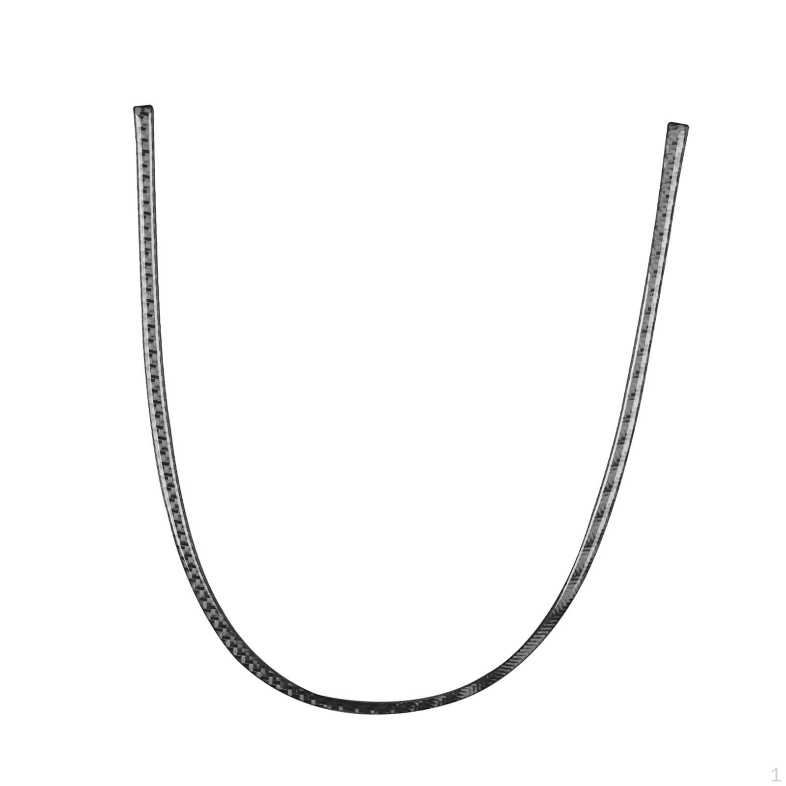 

Накладка на рамку рычага переключения передач, отделка салона автомобиля, карбоновое волокно для кабриолета Mustang, легко чёрный