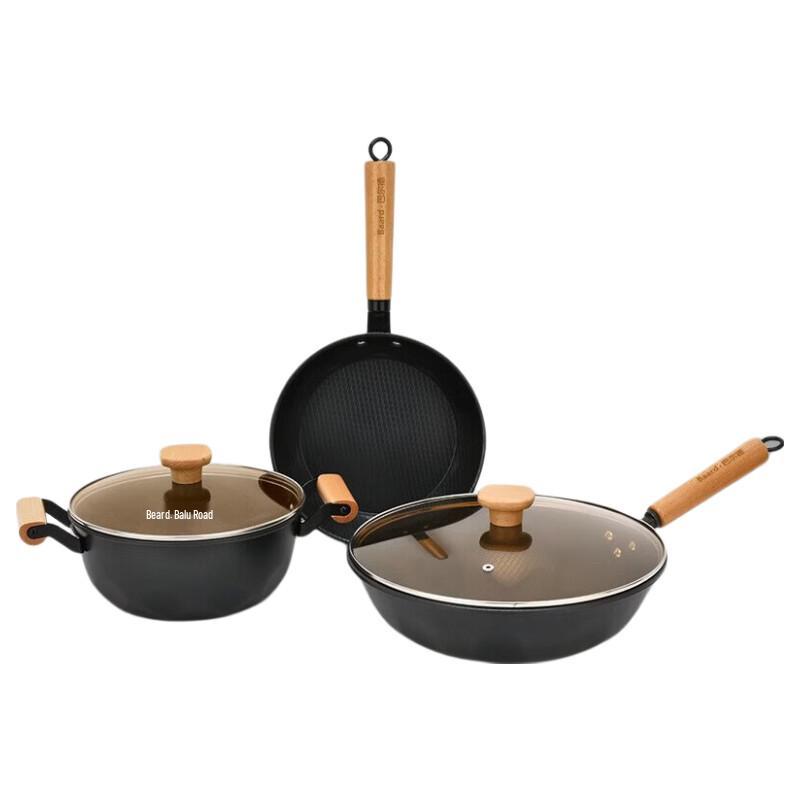 Balde Crystal Diamond 3-Piece Cookware Set