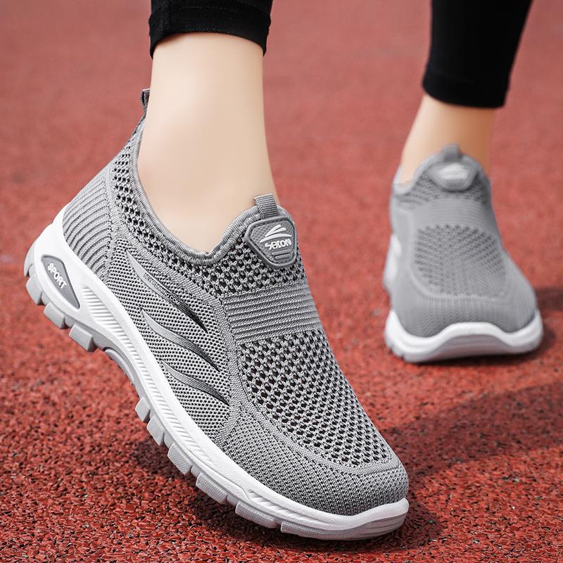 Stepping shoes women's summer lazy one-pedal mesh shoes casual shoes soft sole comfortable not tired shoes