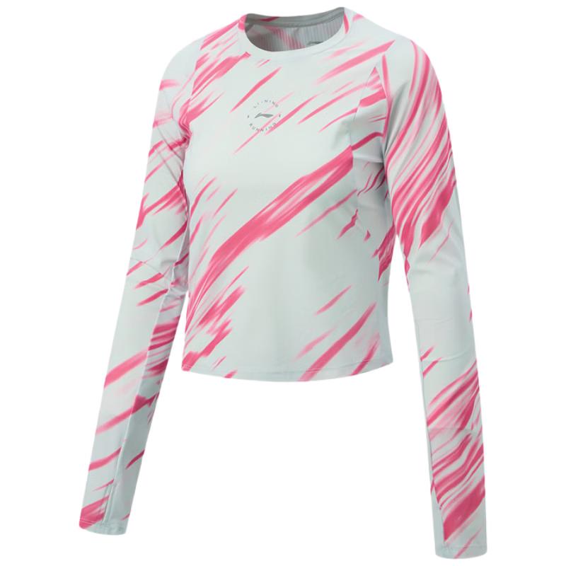 Li-Ning Women s 2026 Spring Casual Long-Sleeve Sport T-shirt M