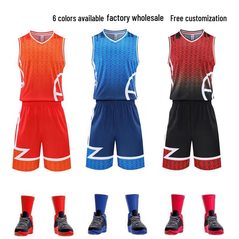 Men's Custom Breathable Basketball Training Uniform Set