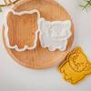 Assorted Cats Shape Cookie Molds Creative Cats Designs Biscuits Baking Stamper for DIY Cookie Making Enthusiasts