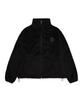 D.Xo.H Tone-On-Tone Patch Fur Zip-Up [Black]
