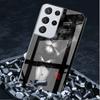 Glass Case For Samsung Galaxy S22 S20 FE S21 Plus Phone Cover S10 5G S9 Note 20 Ultra 10 Lite Shell Wolf Lion Animal