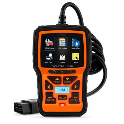 NT301 OBD2 Scanner Professional Read Clear Code ODB 2 Automotivo Scanner Auto Car Diagnostic Tool with Full OBD Function