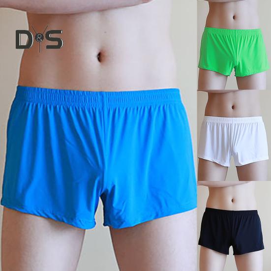Pantalones interiores sueltos para hombres Cómodo seda de hielo Estirable  Comfort Boxer Breve para el hogar comprar a buen precio — entrega gratuita,  reseñas reales con fotos — Joom