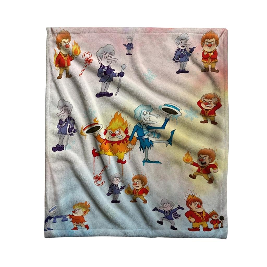 Anime Inspired Throw Blanket Soft Cozy Flannel for Bedroom Couch Living Room Decorative