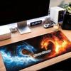 1PC Custom Name Flame Ice Dragons Mouse pad, keyboard and mouse desk pad, for computer notebook  Birthday Gift For Any Room Or Office