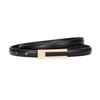 Korean PU Leather Thin Waist Strap Belt For Women Adjustable Fashion Skirts Jeans Decorative Belts Casual Accessories