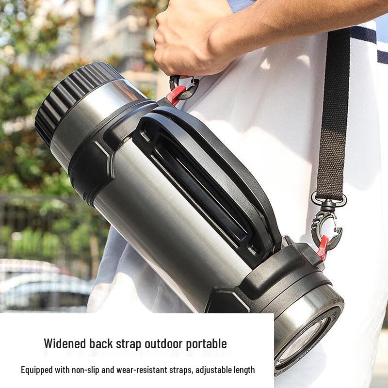 Qingshui 2600ml Stainless Steel Travel Flask