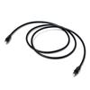Black 100Cm Optical Fiber Cable Digital Audio Cord for Spdif Dvd Cd Minidisc High Fidelity Sound Durability