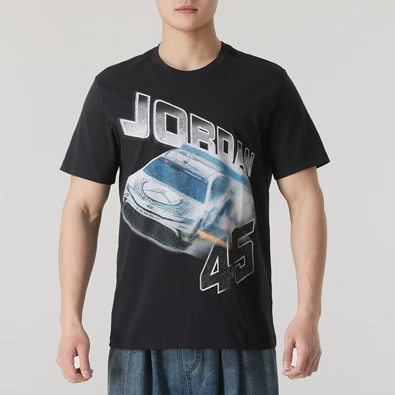 New Jordan BRAND SS25 T Shirt Men's Black IB7352-045