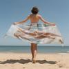Bikini Beauty Pattern Beach Towel Soft Microfiber Quick Dry Sand Free for Swimming Yoga Camping Travel