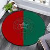 Morocco National Football Team,Round Area Rug,Carpet Rug for Living Room Bedroom Sofa Playroom Decor,Non-slip Floor Mat