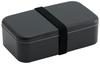 Skater PLB10HB Biomass Bento Box with Large Capacity Lunch Belt Dishwasher and Microwave Made in Ash Black Chopsticks, 1000ml, Included, Safe, Japan,
