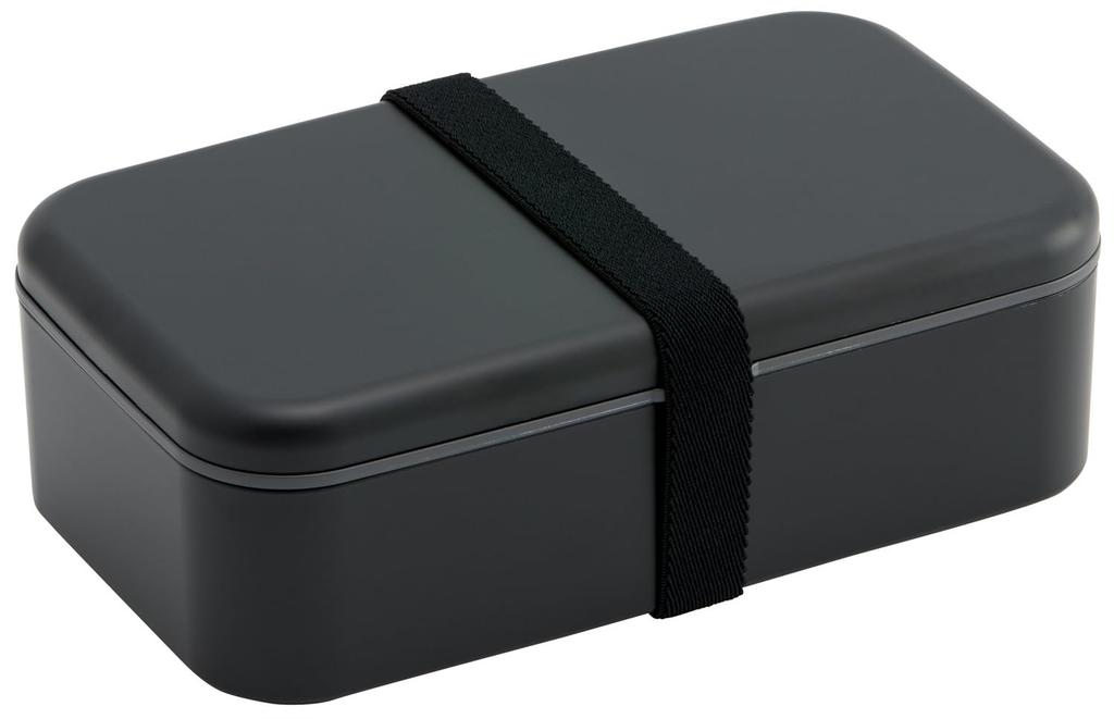 Skater PLB10HB Biomass Bento Box with Large Capacity Lunch Belt Dishwasher and Microwave Made in Ash Black Chopsticks, 1000ml, Included, Safe, Japan,