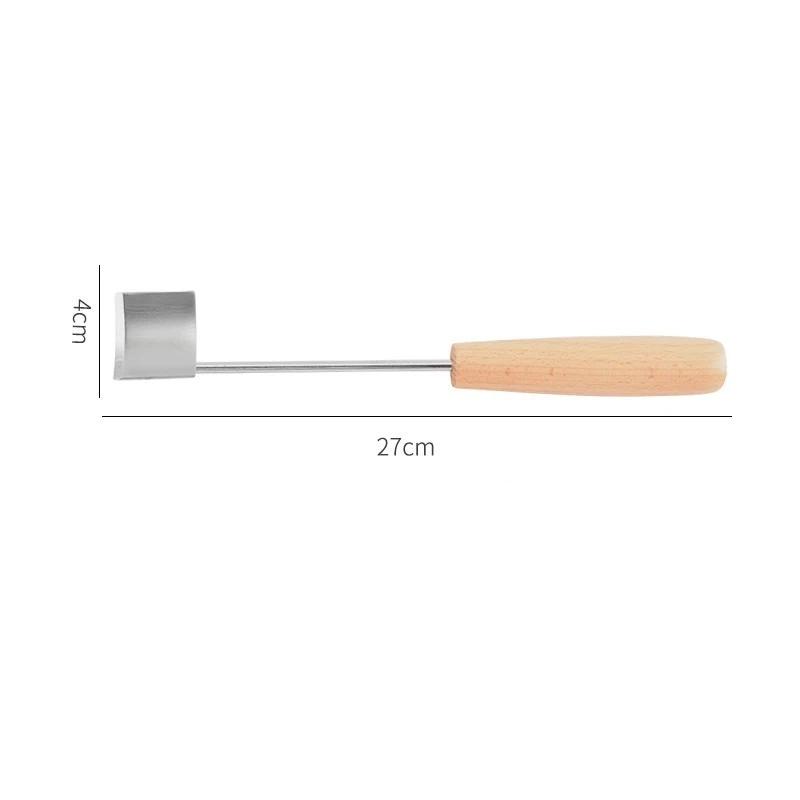 Corn Peeler,Wooden Handle Easy To Clean Corn Stripping Shovel Corn On The Cob Remover,Manually Operated Corn Kernel Stripper