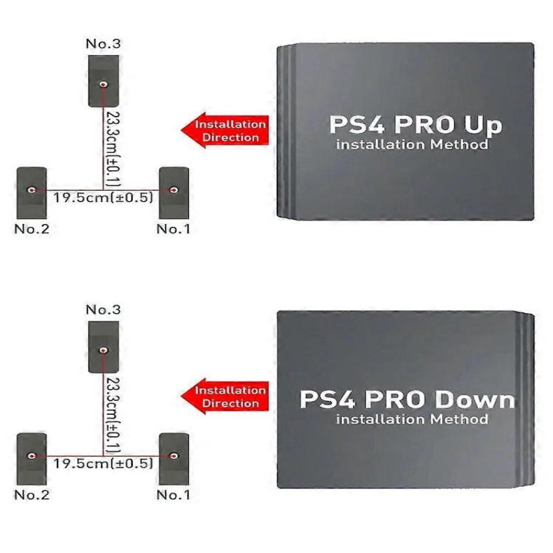 DATA FROG Wall Mount For PS4 Slim Pro Feet Stand Console Horizontal Holder Game Machine For Playstation 4 Accessories