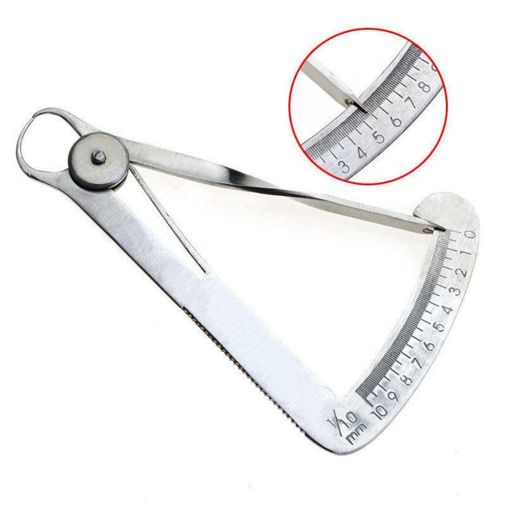 Nursing Repairing Teeth Ruler Dental Lab Tool Dental Caliper for Metal/Wax Dentist Gauge Caliper