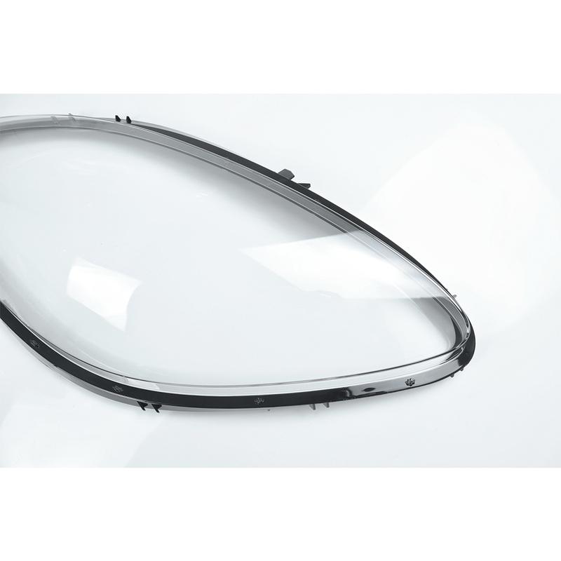 Fit For Porsche Macan 2018 Car Headlamp Cover Transparent Lampshade Front Headlight Lens Shell