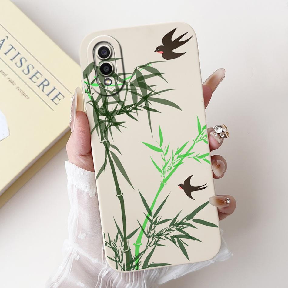 For Samsung Galaxy A02 A02s Phone Case Samsung A02 A02S SM-A025F A022G Elegant Floral Printing Soft Silicone Shockproof Cases