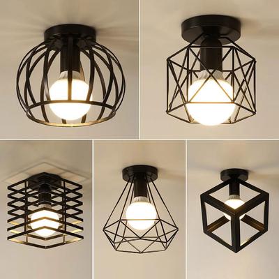 Indoor Classic E27 Ceiling Lamps for Corridor Aisle Interior Vintage Chandelier Lighting Ceiling Lights Fixture Decor for Bedroom
