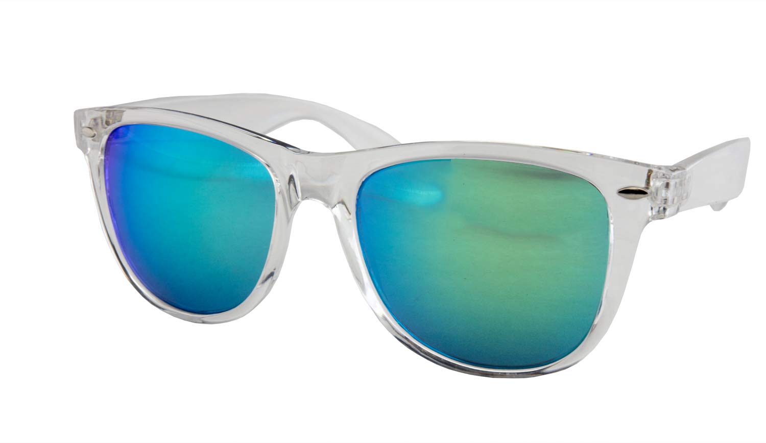 [Mukojima Automotive Parts Manufacturing Co., Ltd.] MYS Sunglasses, Wellington style, Blue x Skeleton Mirror PY1139-14