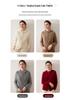 Women's Hooded Double Zipper Cashmere Sweater - Autumn/Winter Solid Color Knit Cardigan, Long Sleeve Casual Commute Style