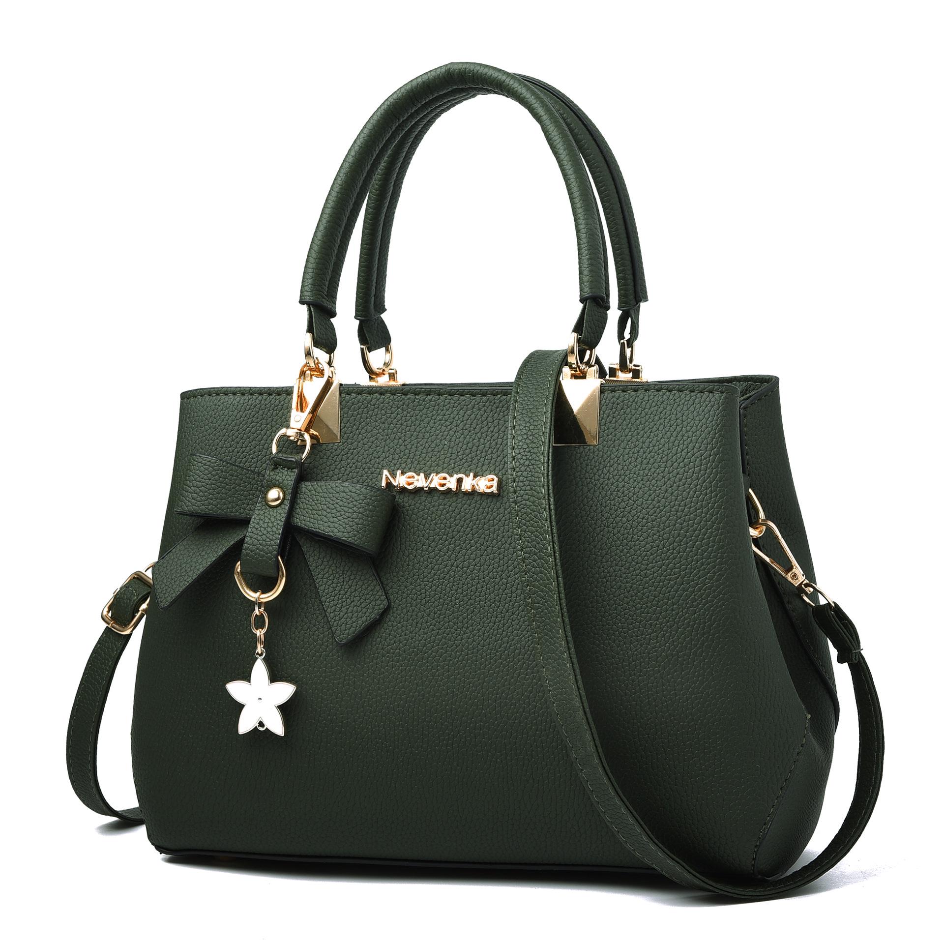 Женская сумка Модная сумка Корейская сумка Женская сумка через плечо Повседневная женская сумка-мессенджер зелёный