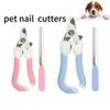 Professional Pet Nail Clipper - Stainless Steel Safe Quick Cutting for Dogs Cats Small Animals, Ergonomic Grip with Safety Guard
